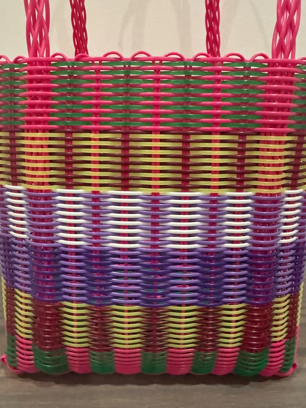 Woven Basket Bag